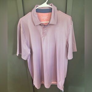 Vineyard Vines Men's Light Pink Performance Polo Shirt